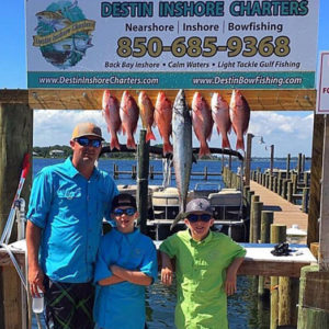 family fishing trip in destin